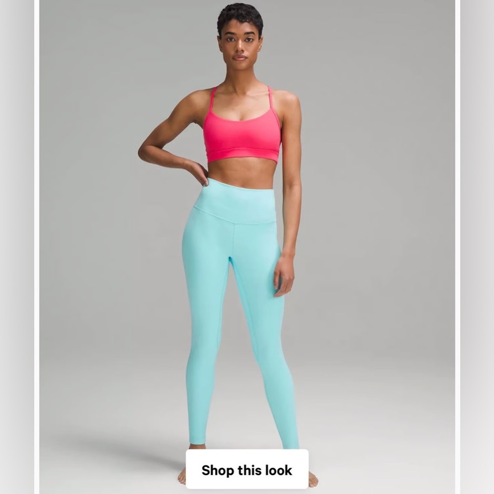 Lululemon Align High-Rise Pant Legging 28" in Cyan Blue, SZ 4